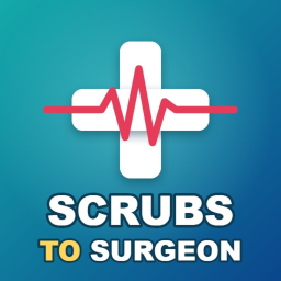 Scrubs to Surgeon MORE PATIENTS icon